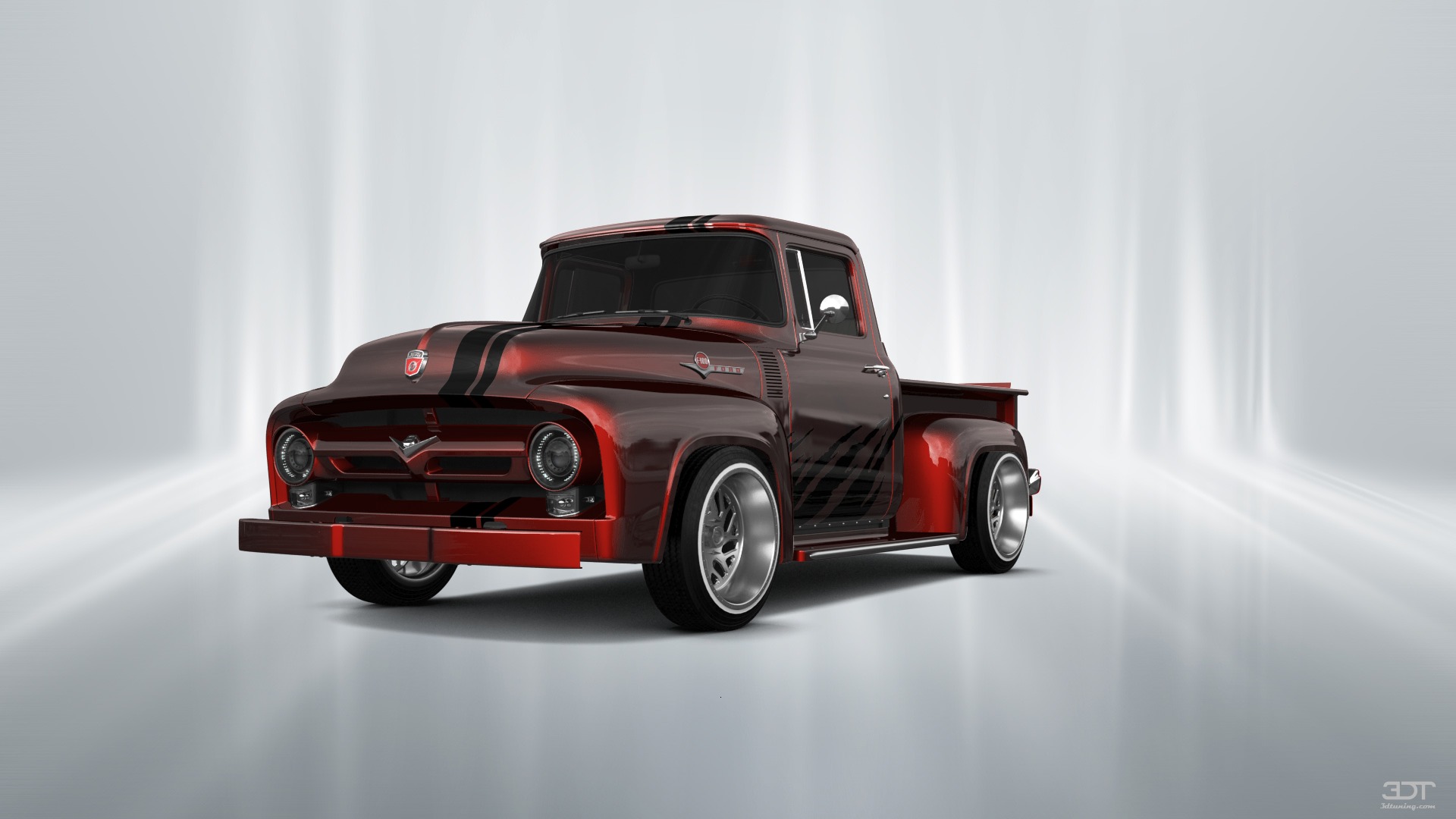Ford F-100 2 Door truck 1956 Images