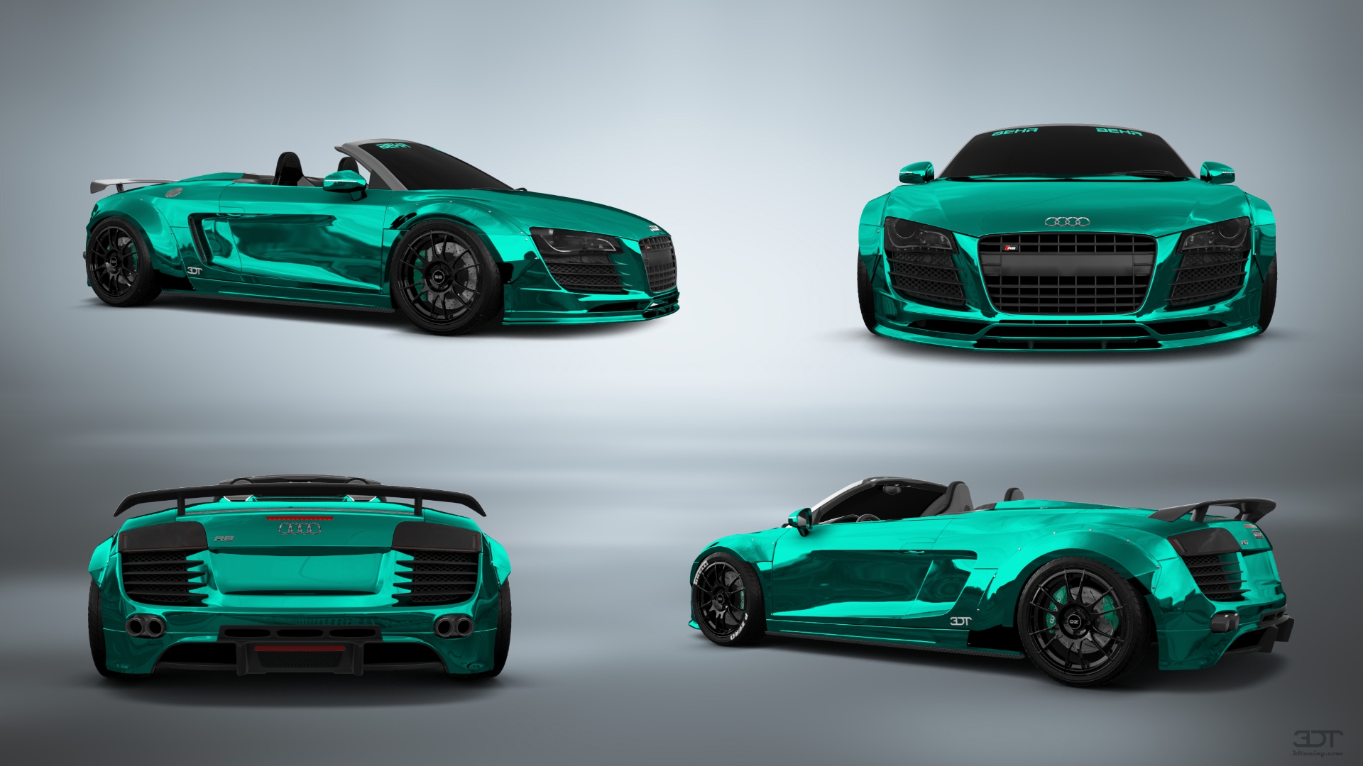 Audi R8 Spyder 2 Door Convertible 2008 tuning
