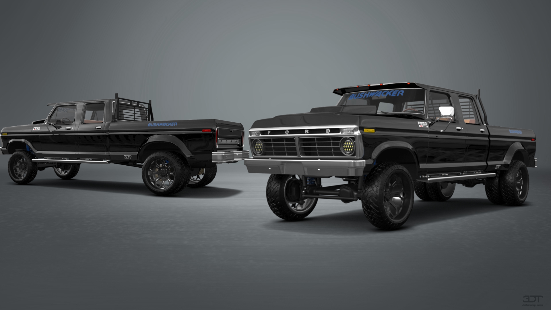 Ford F-350 Dually 4 Door pickup truck 1973