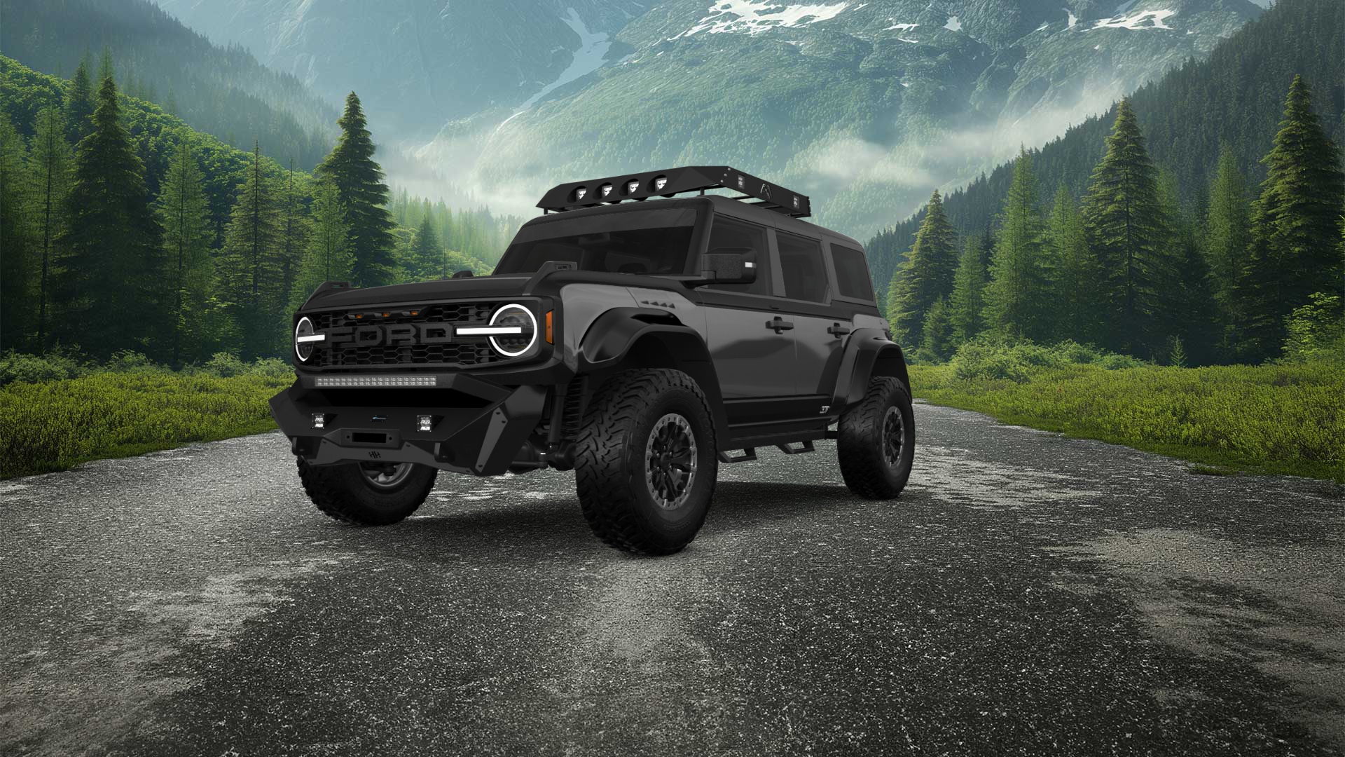 Ford Bronco Raptor 4 Door pickup truck 2022
