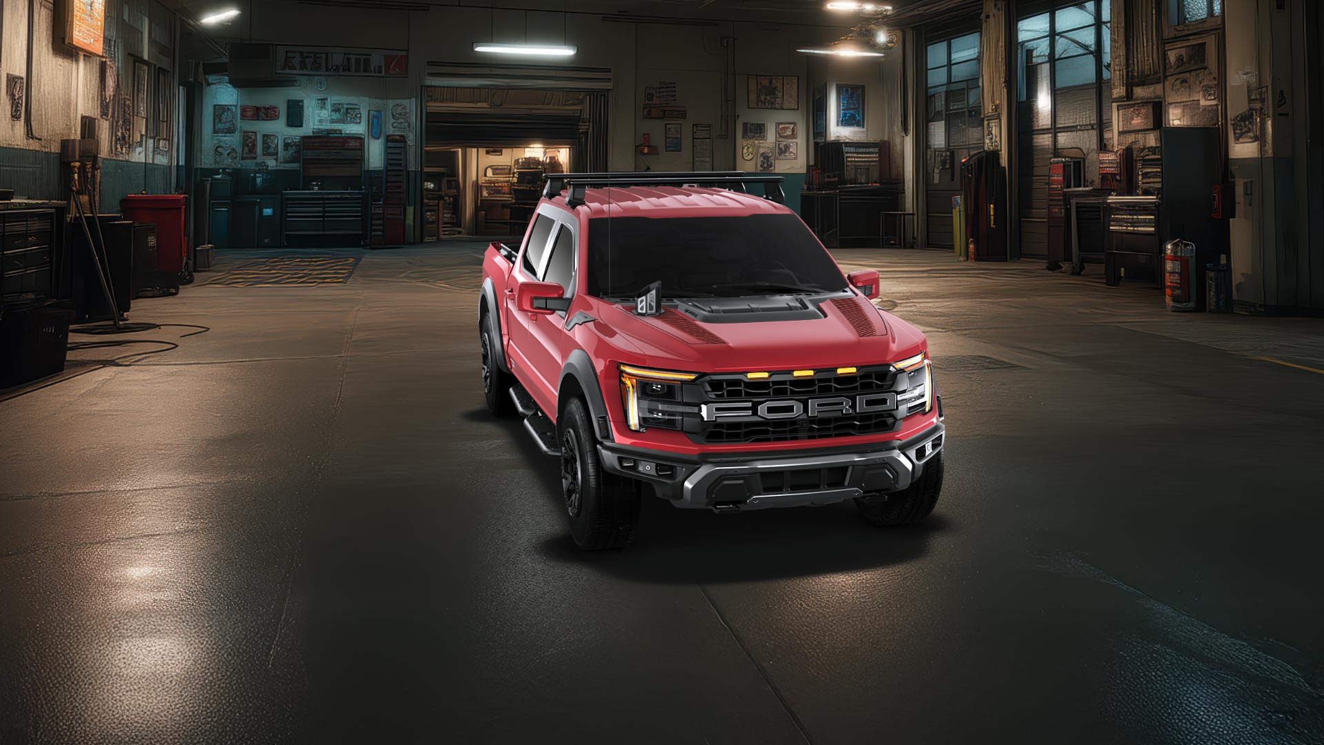 Ford F-150 Raptor 4 Door pickup truck 2024 tuning