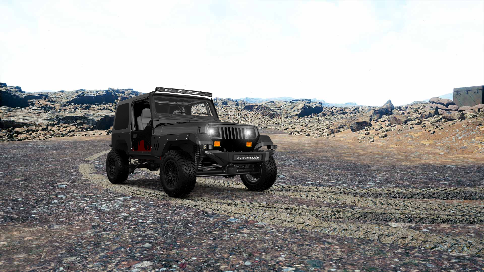 Jeep Wrangler YJ 2 Door SUV 1990 tuning