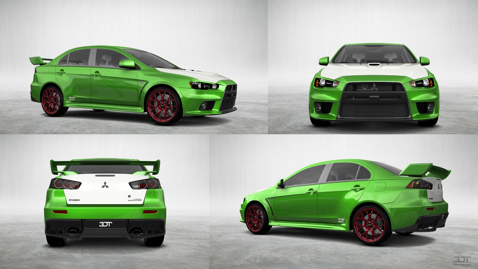 Mitsubishi Lancer Evolution X Sedan 2008 tuning