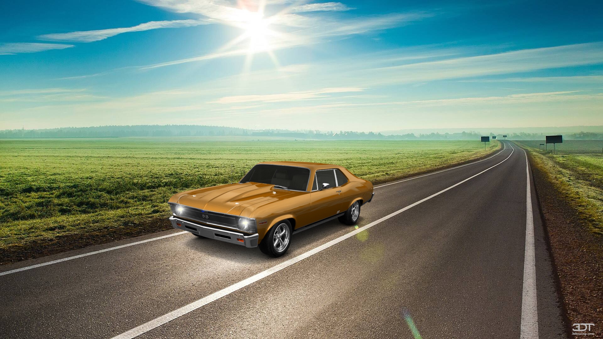 Chevrolet Chevy II Nova 2 Door Coupe 1968