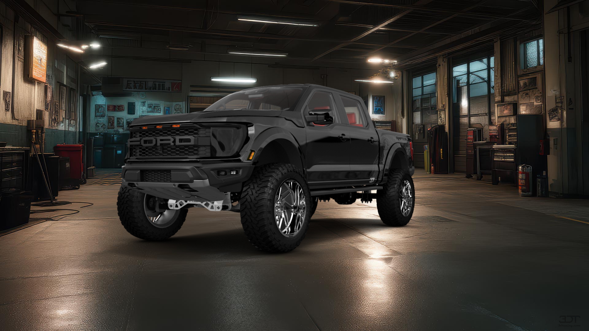 Ford F-150 Raptor 4 Door pickup truck 2021 tuning