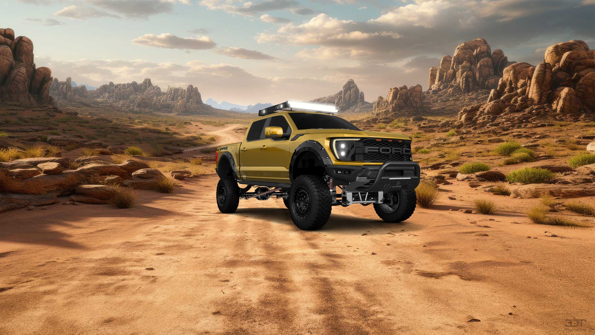 Ford F-150 Raptor 4 Door pickup truck 2021
