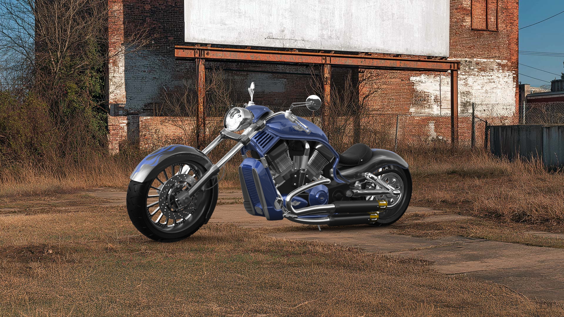 Harley-Davidson Custom Chopper Cruiser 2011 tuning