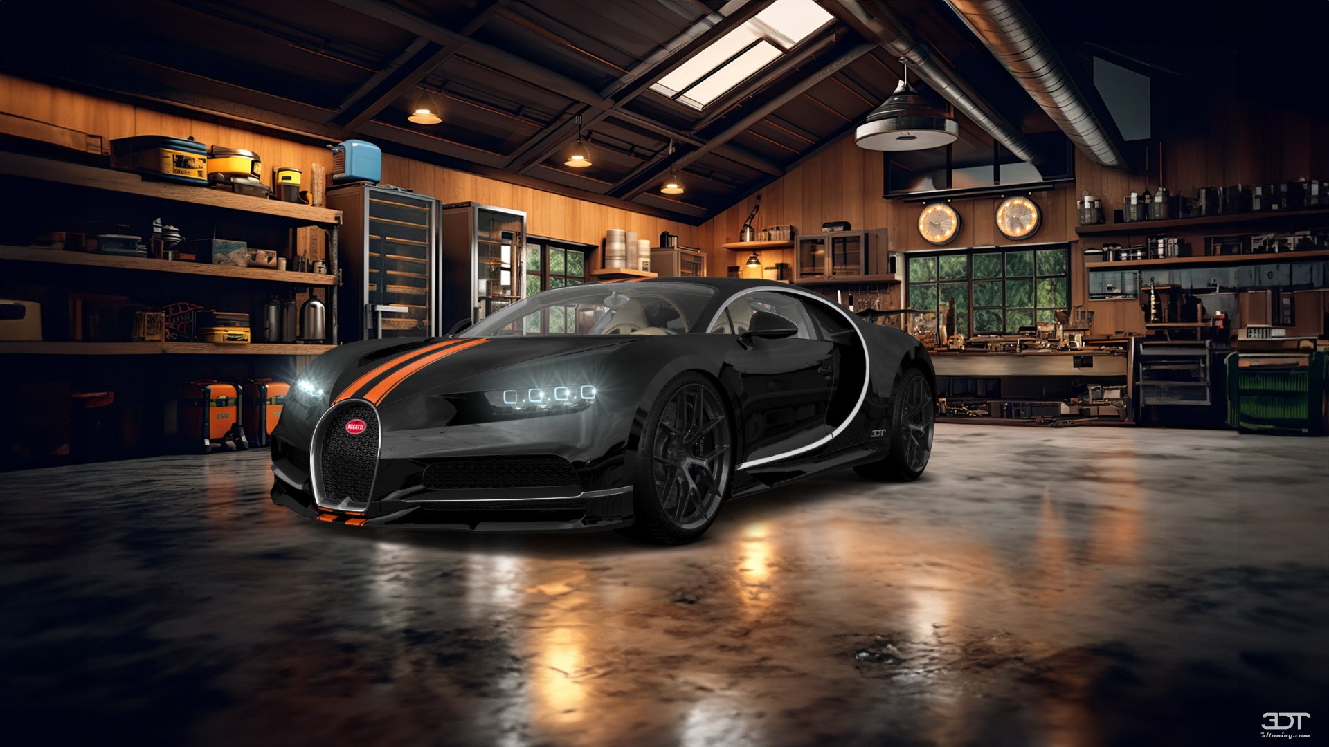 Bugatti Chiron 2 Door Coupe 2016 tuning