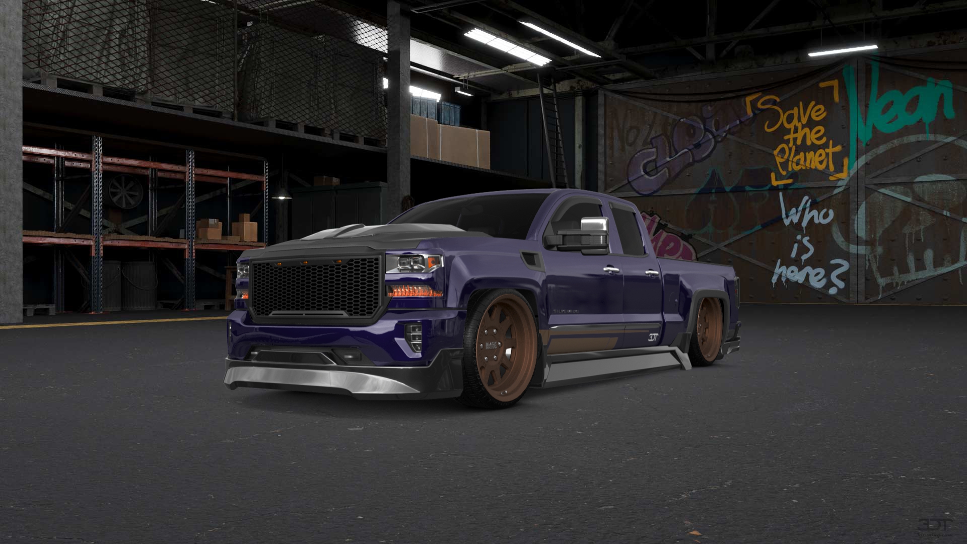 Chevrolet Silverado 1500 6.5 ft box 4 Door pickup truck 2016 tuning