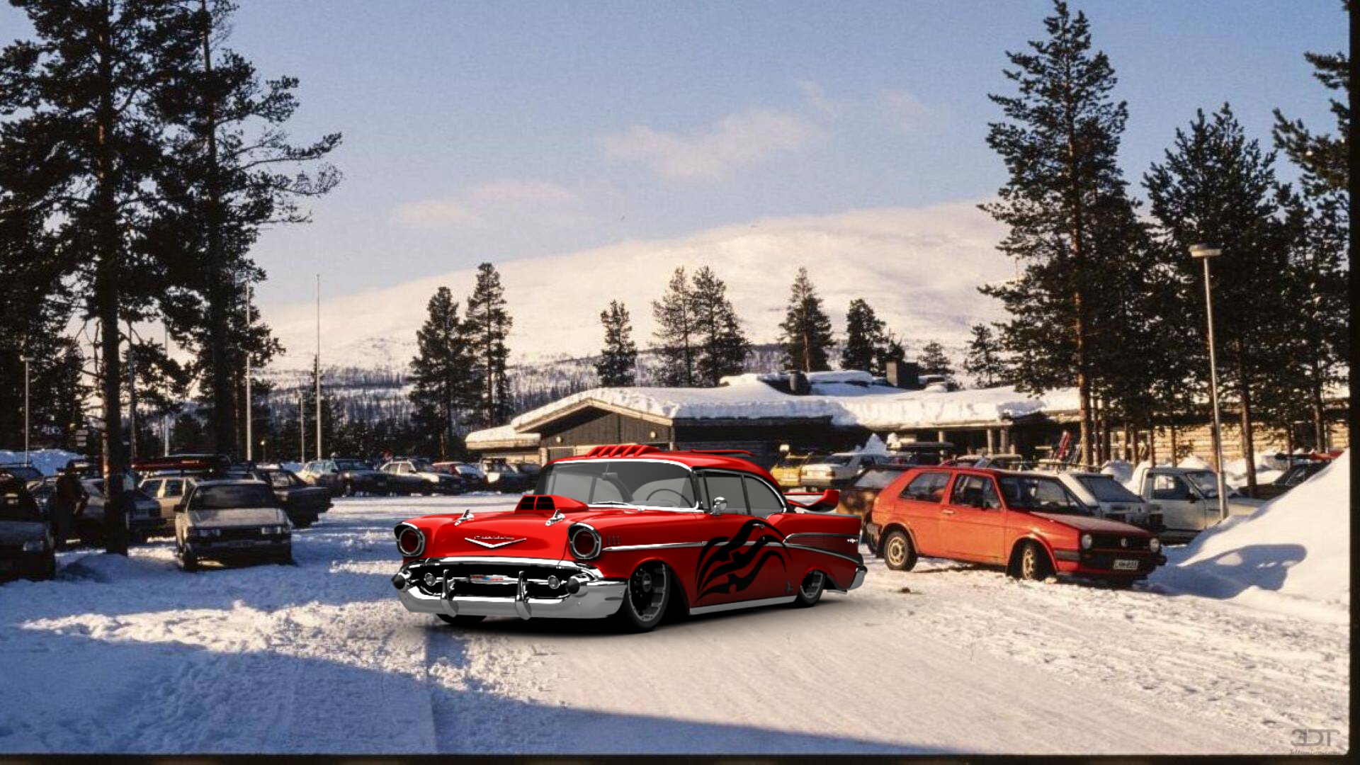 Chevrolet Bel Air Coupe 1957 tuning