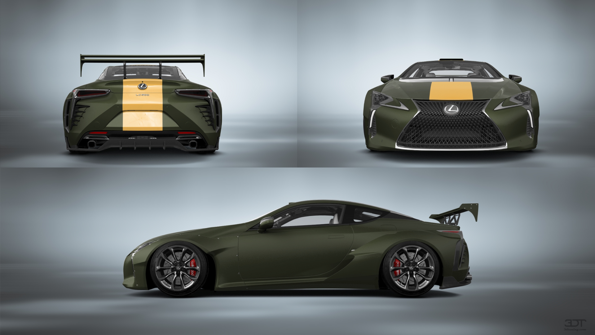 Lexus LC500 2 door fastback coupe 2017 tuning