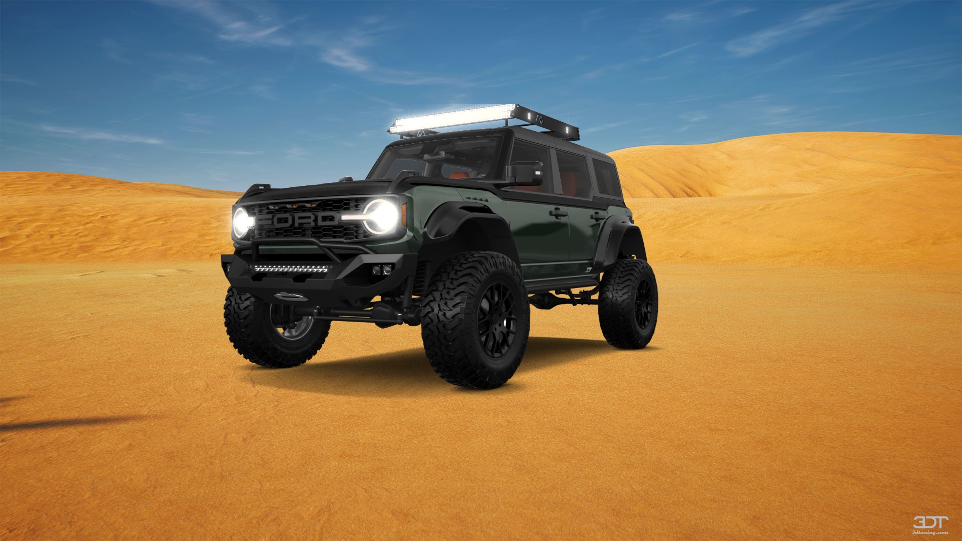 Ford Bronco Raptor 4 Door pickup truck 2022 tuning