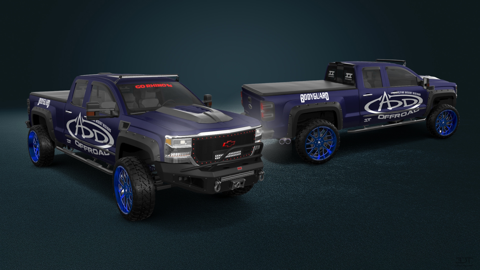 Chevrolet Silverado 1500 6.5 ft box 4 Door pickup truck 2016 tuning