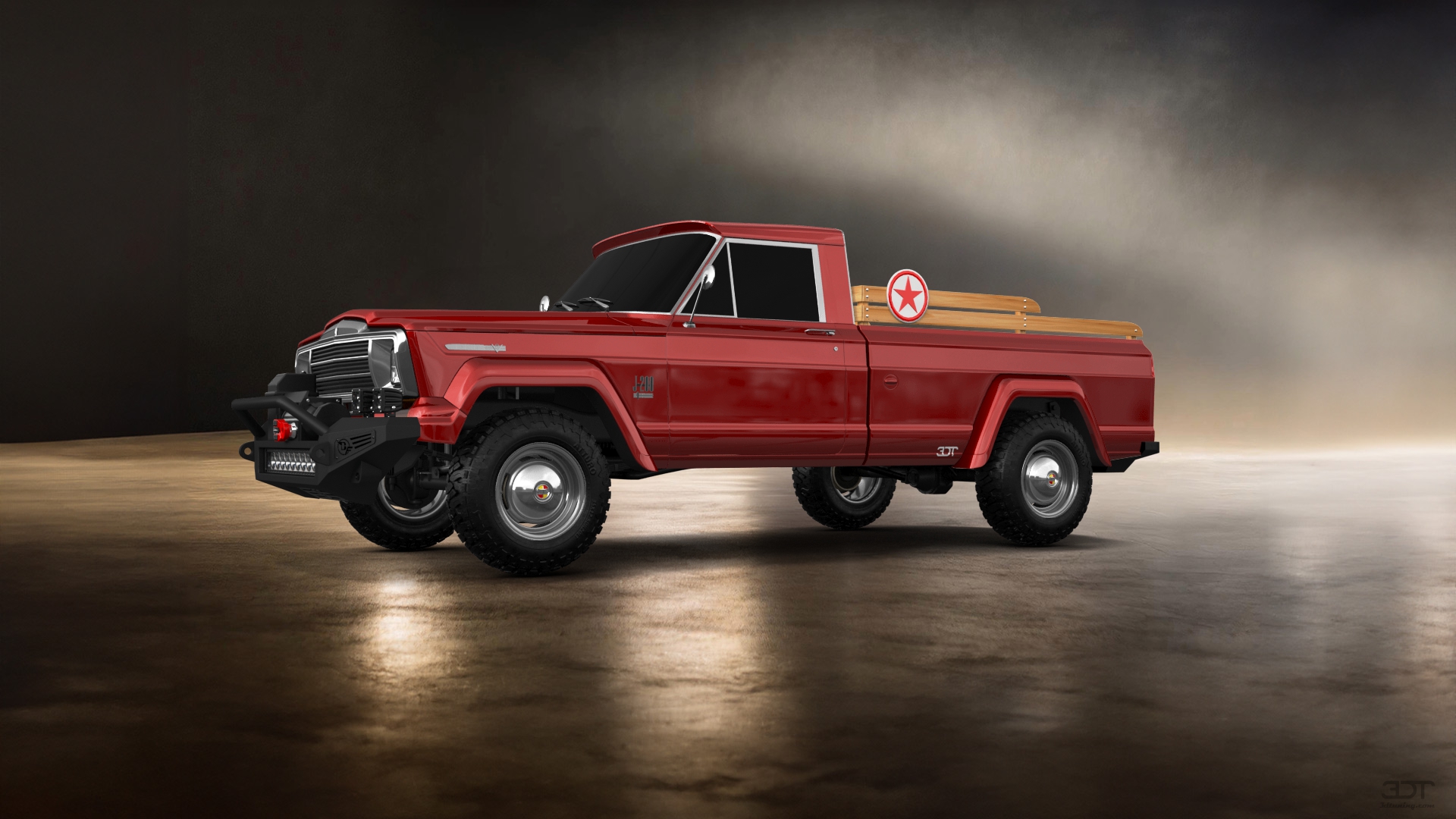 Jeep Gladiator SJ 2 Door pickup truck 1988 tuning