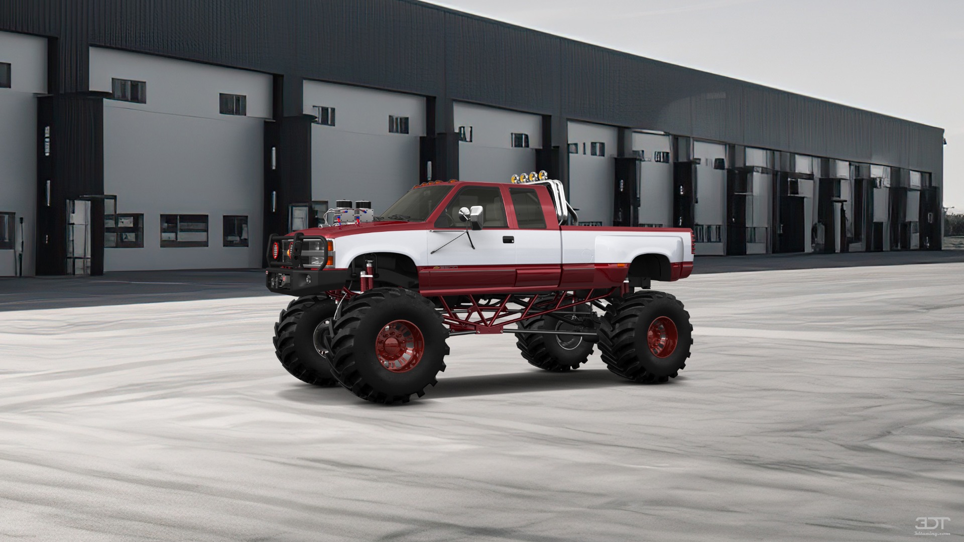 Chevrolet K3500 Extended Cab Pickup Truck 1988