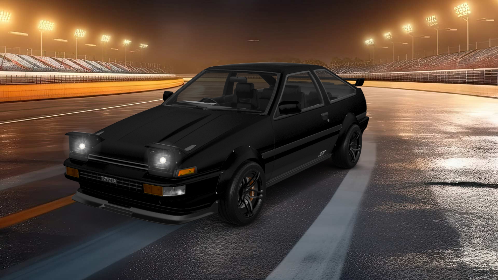 Toyota AE86 3 Door Hatchback 1985 tuning