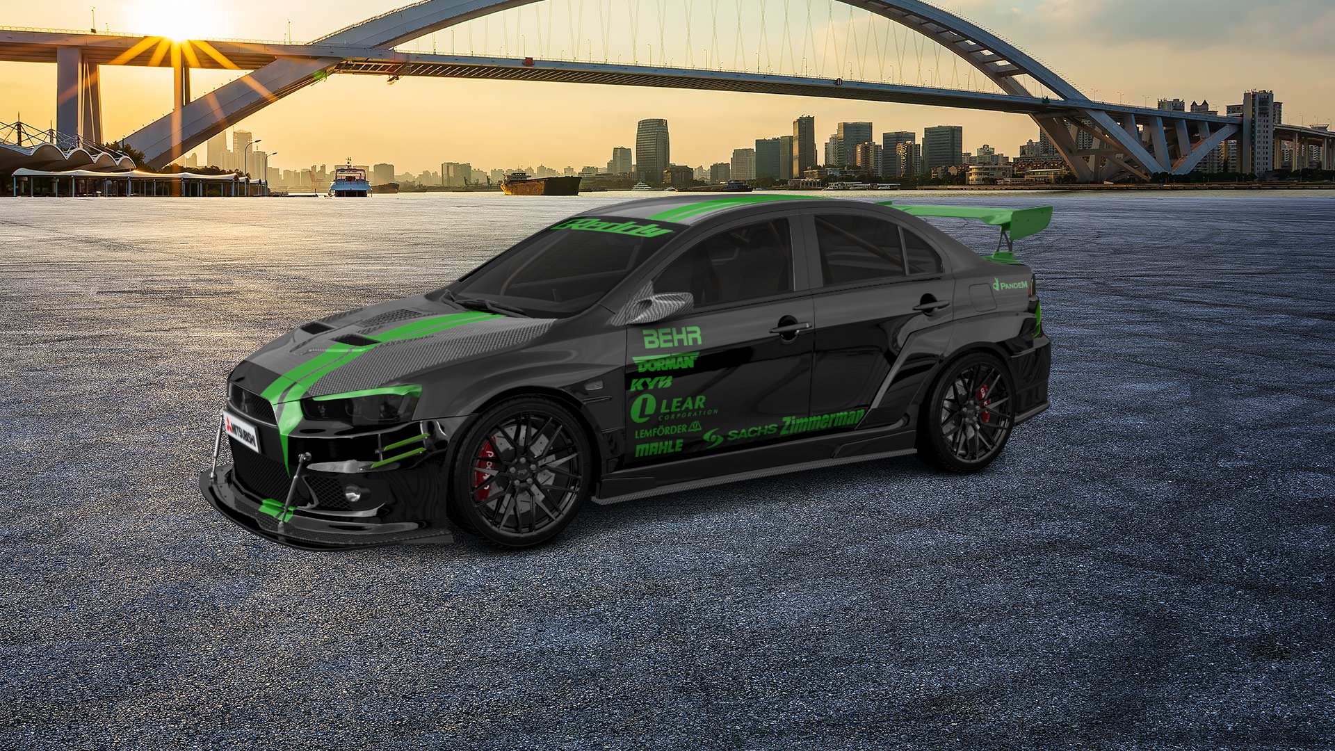 Mitsubishi Lancer Evolution X Sedan 2008