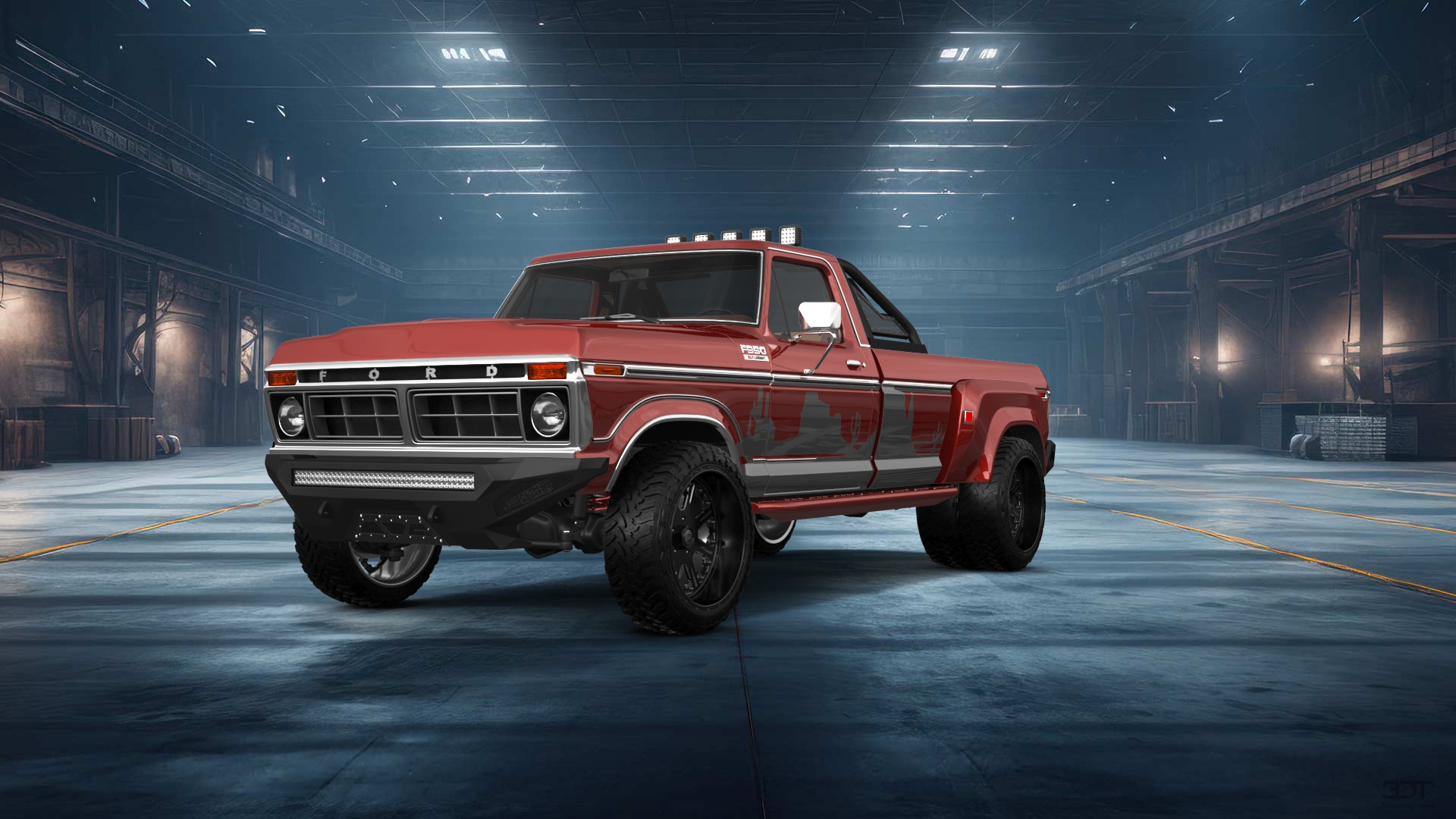 Ford F-350 Dually 2 Door pickup truck 1974