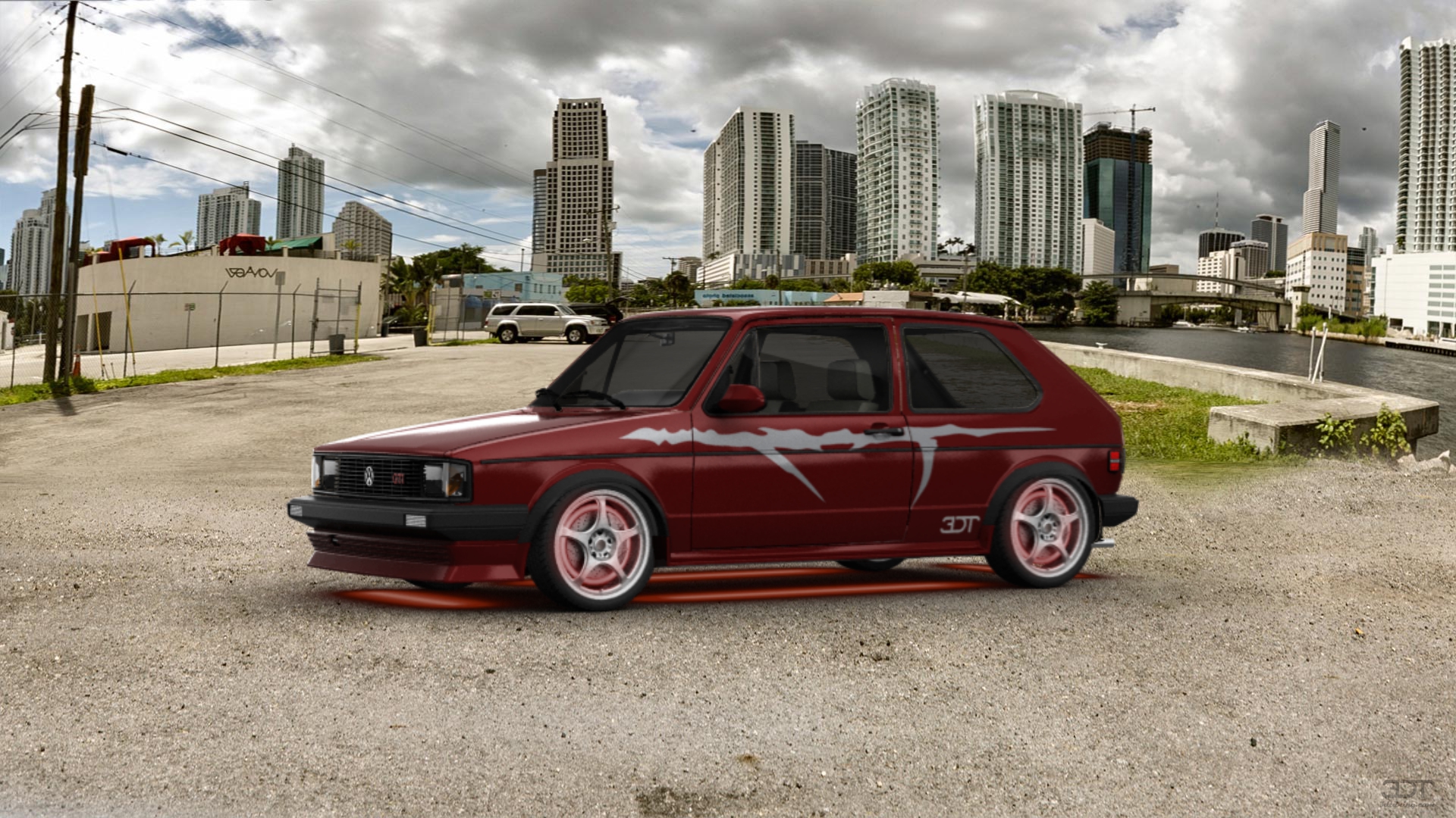 Volkswagen Rabbit GTI Mk1 3 Door Hatchback 1984