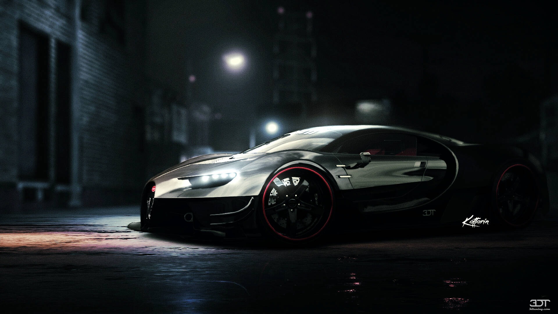 Tuning Bugatti Vision GT Supercar 2015