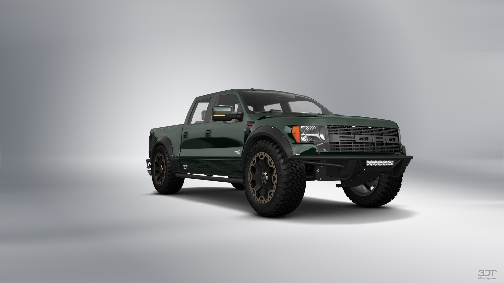 Ford F-150 SVT Raptor 4 Door pickup truck 2013 tuning