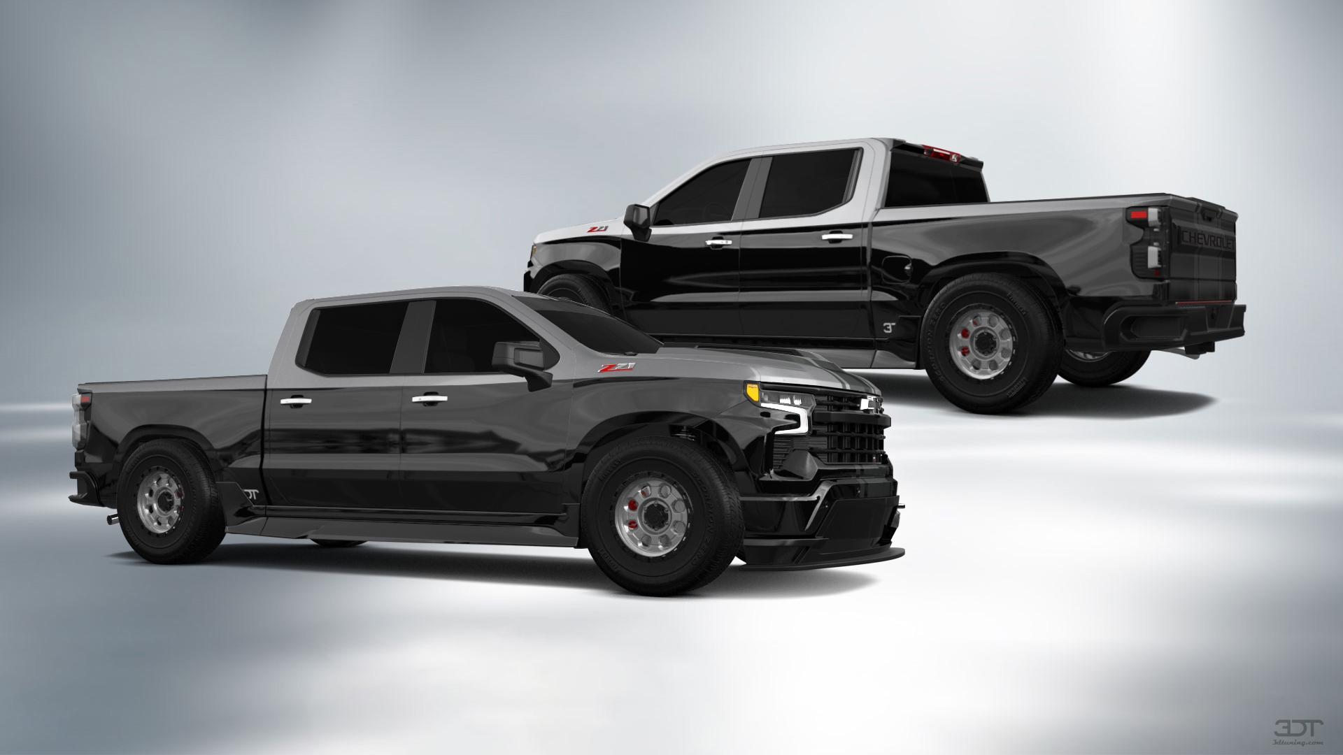Chevrolet Silverado 1500 Crew Cab 5.8 ft box 4 Door pickup truck 2023 tuning