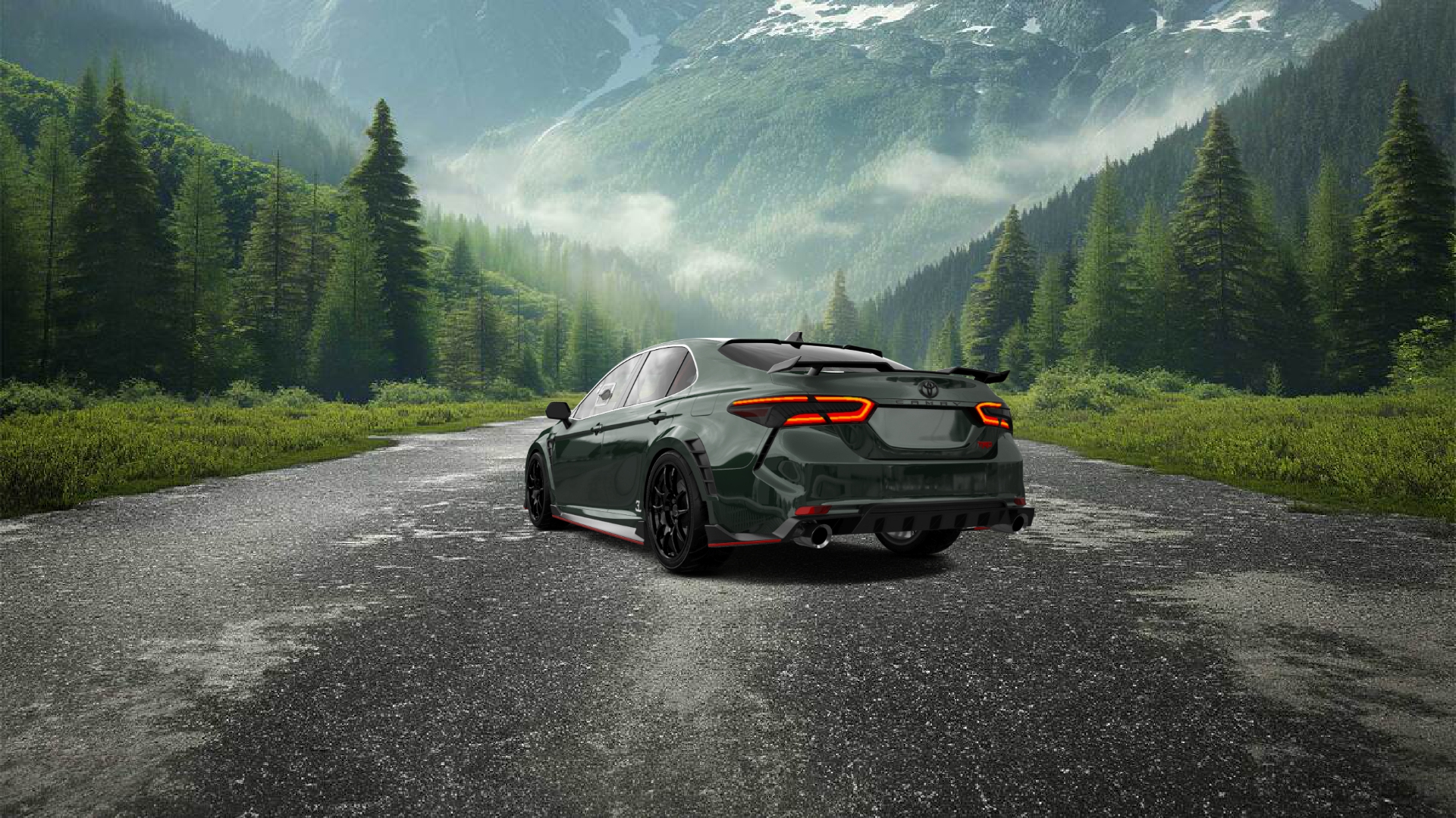 Toyota Camry Sedan 2018 tuning