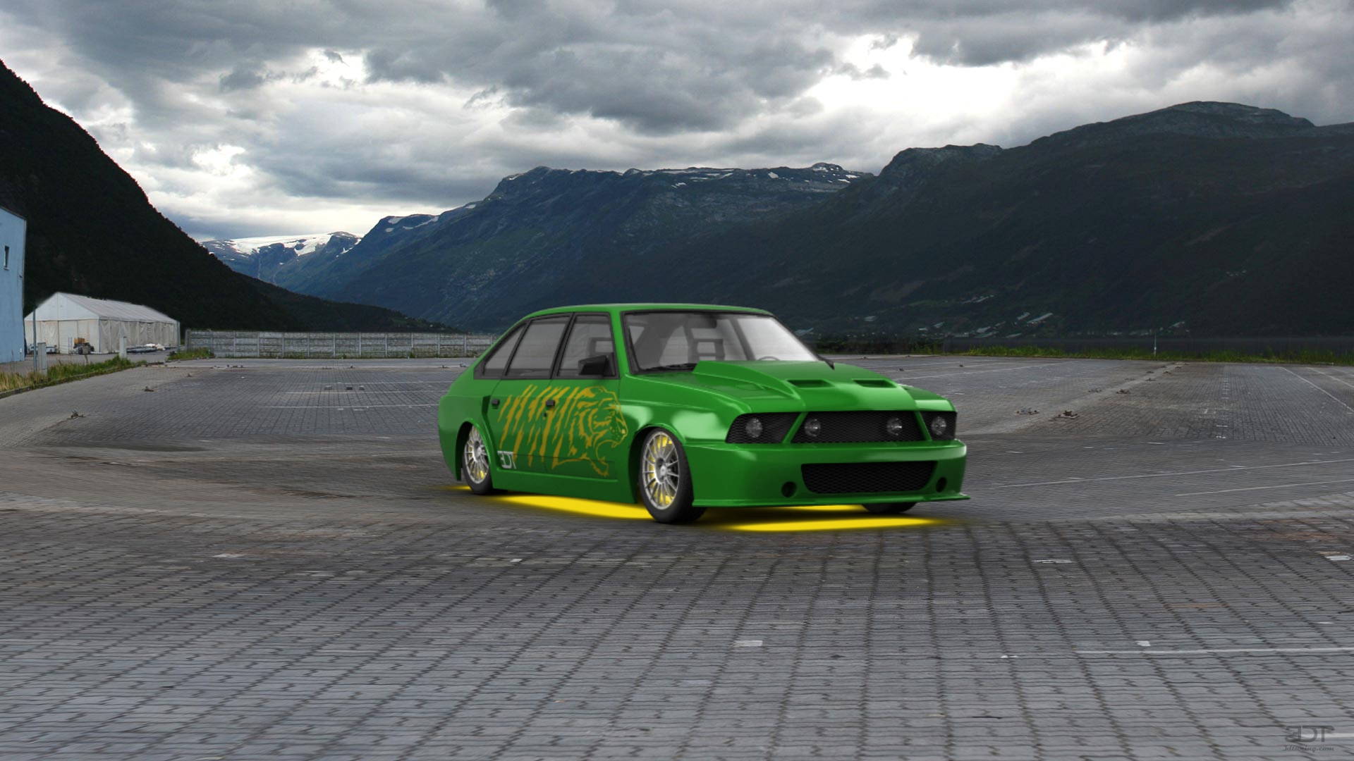 Moskvich 2141 5 Door Hatchback 1986 tuning