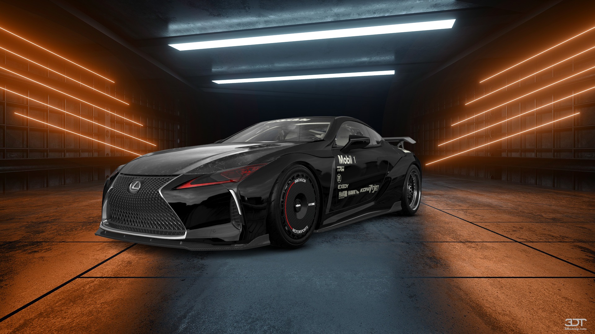 Lexus LC500 2 door fastback coupe 2017 tuning