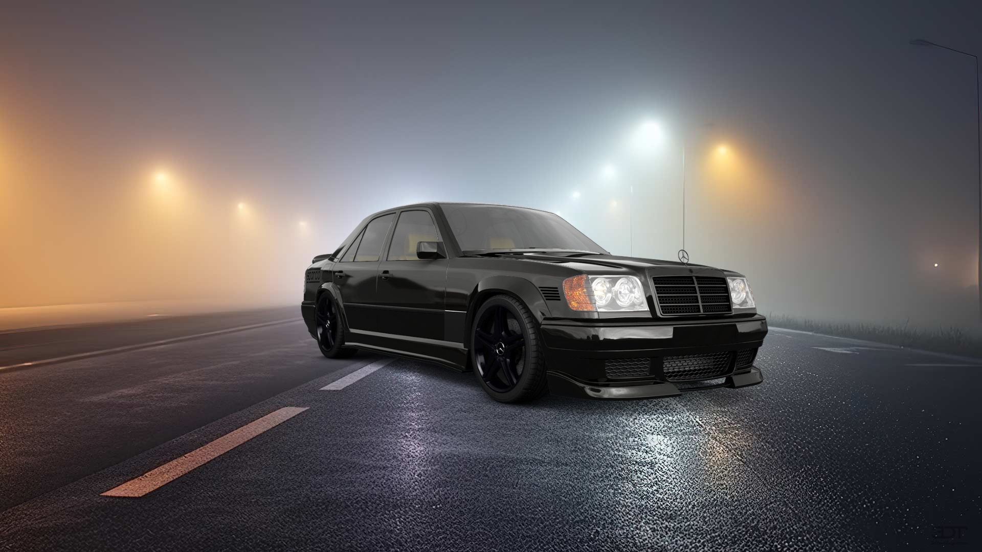 Mercedes E-Class Sedan 1984 tuning