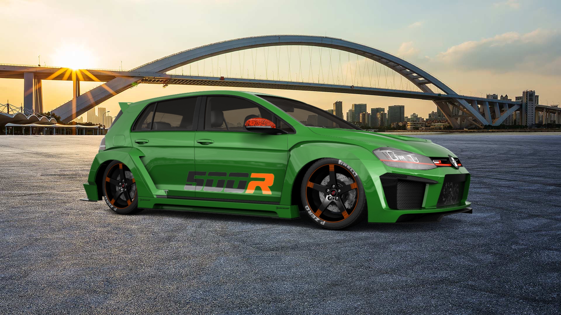 Volkswagen Golf 7 5 Door Hatchback 2013 tuning