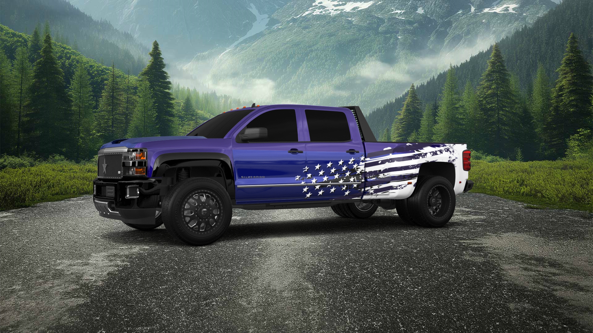 Chevrolet Silverado 3500 4 Door pickup truck 2015