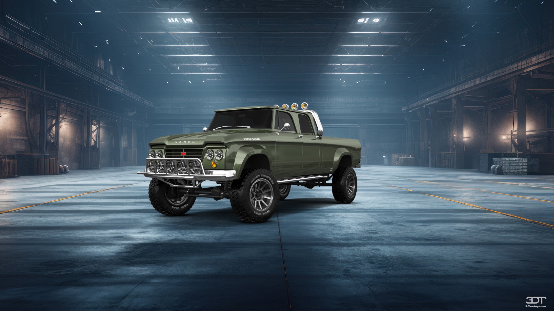 Dodge Power Wagon 4 Door pickup truck 1964