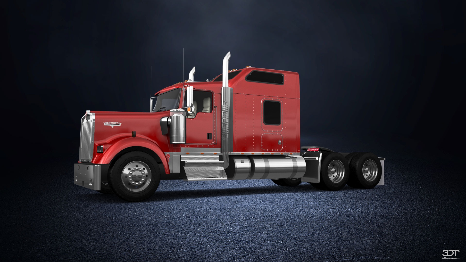 Kenworth W900 Sleeper Cab Truck 2015