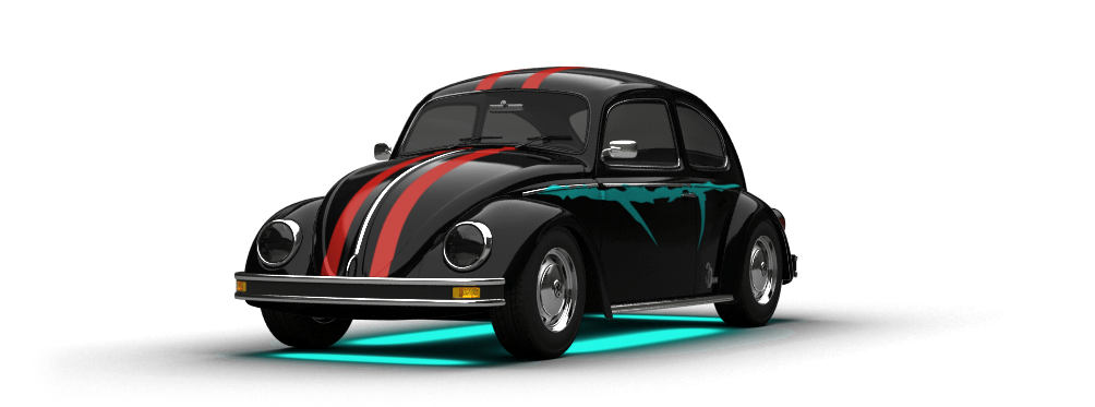 Volkswagen Beetle sedan 1980 tuning