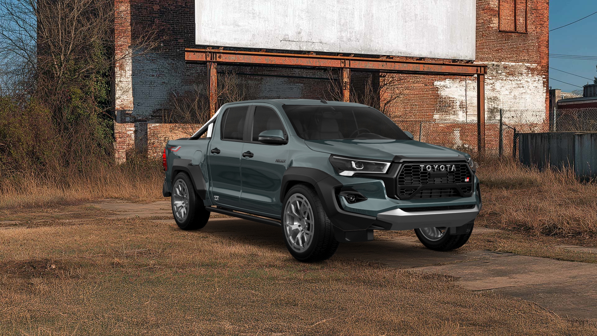 Toyota Hilux Double Cab 4 Door pickup truck 2015 tuning