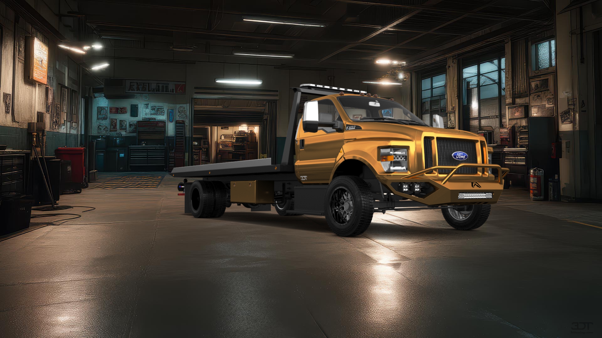 Ford F-650 Tow Truck Pickup 2016 tuning