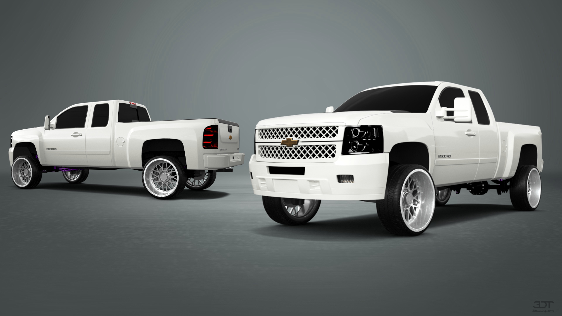 Chevrolet Silverado 2500 HD Extended Cab Pickup Truck 2007 tuning