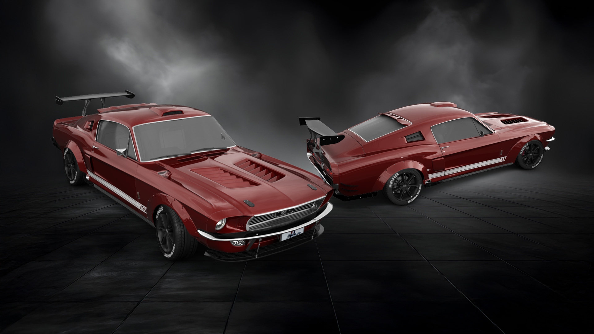 Mustang GT500 2 Door Coupe 1968