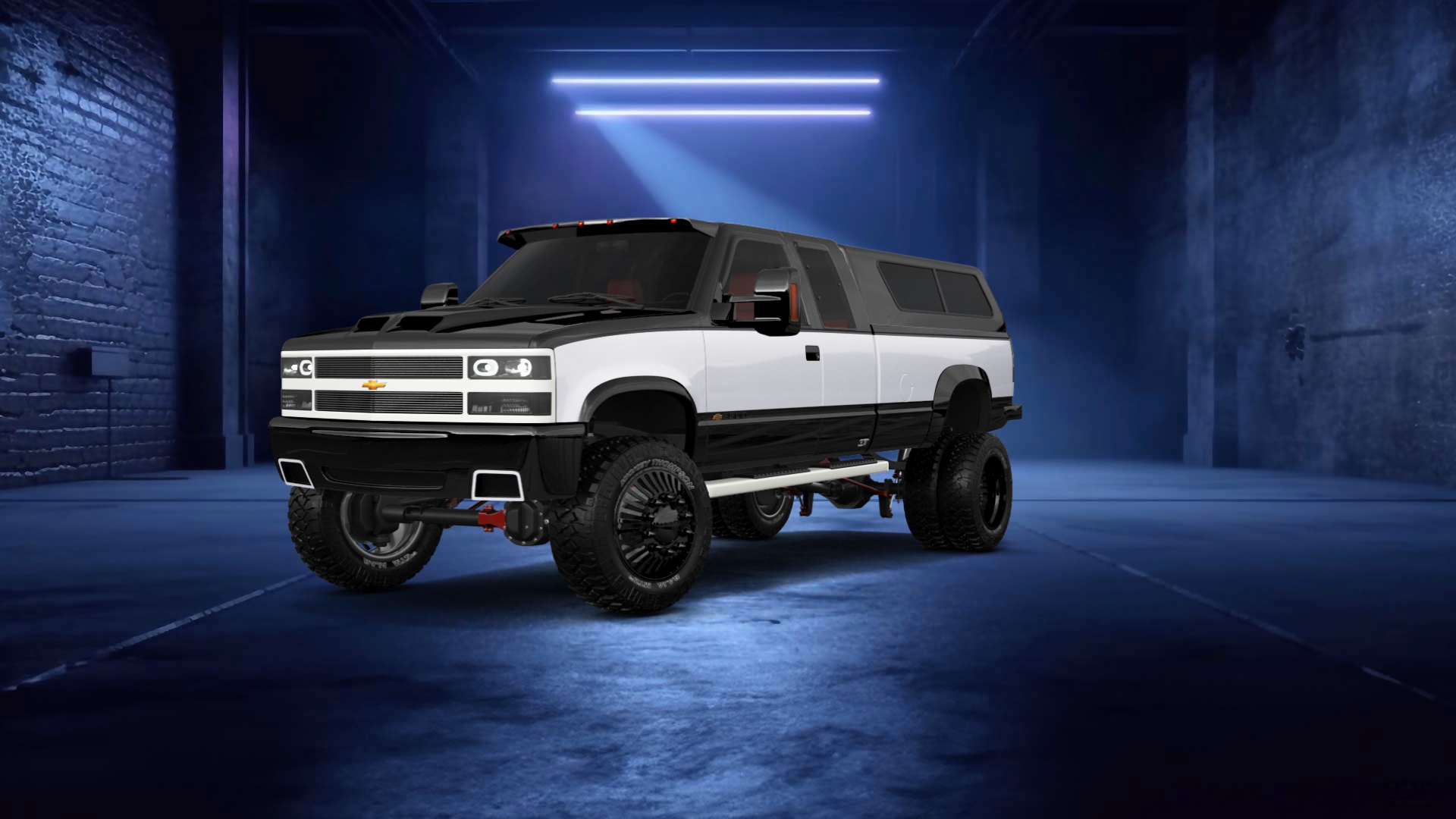 Chevrolet K3500 Extended Cab Pickup Truck 1988
