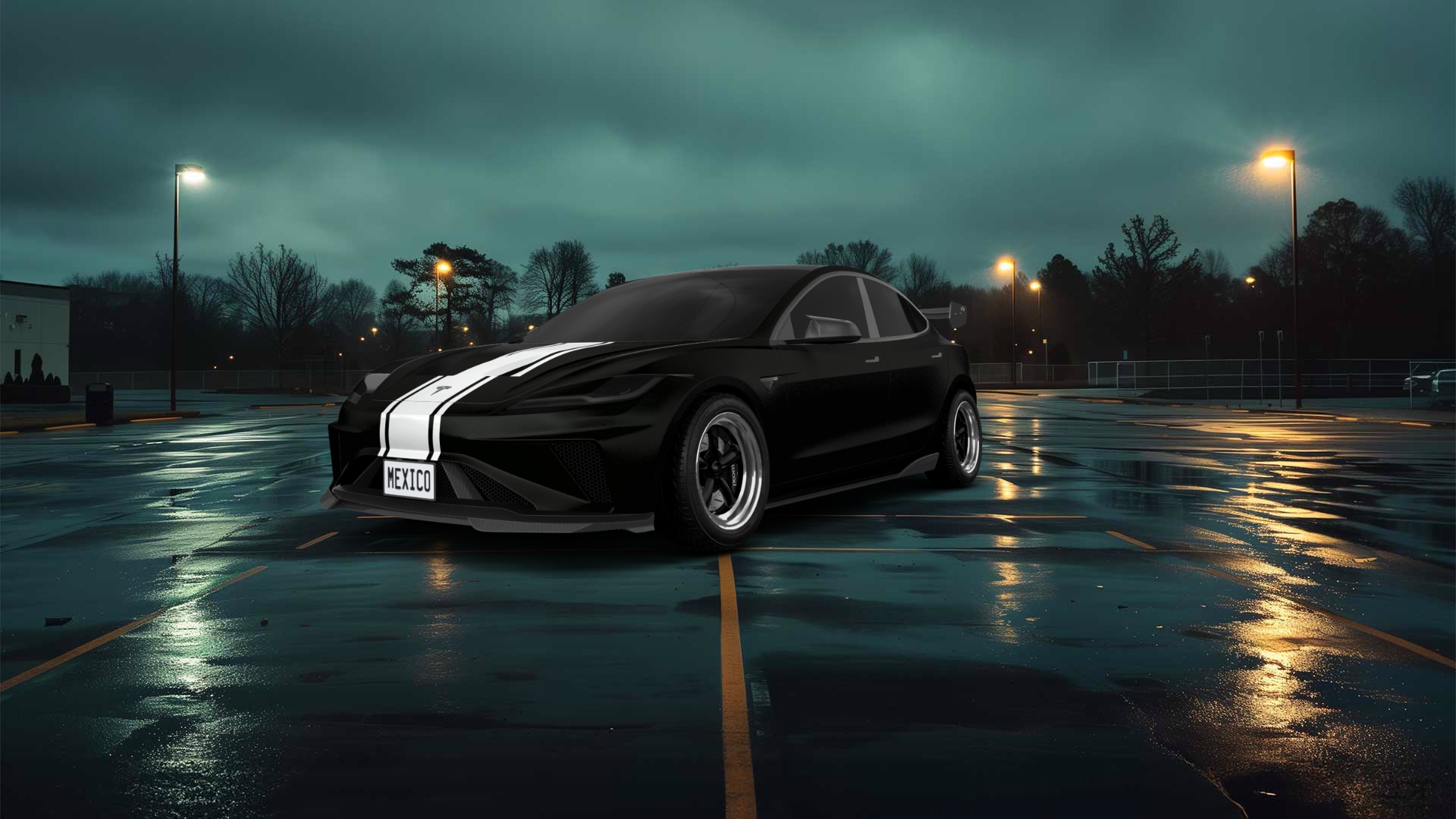 Tesla Model 3 4 Door Saloon 2023 tuning