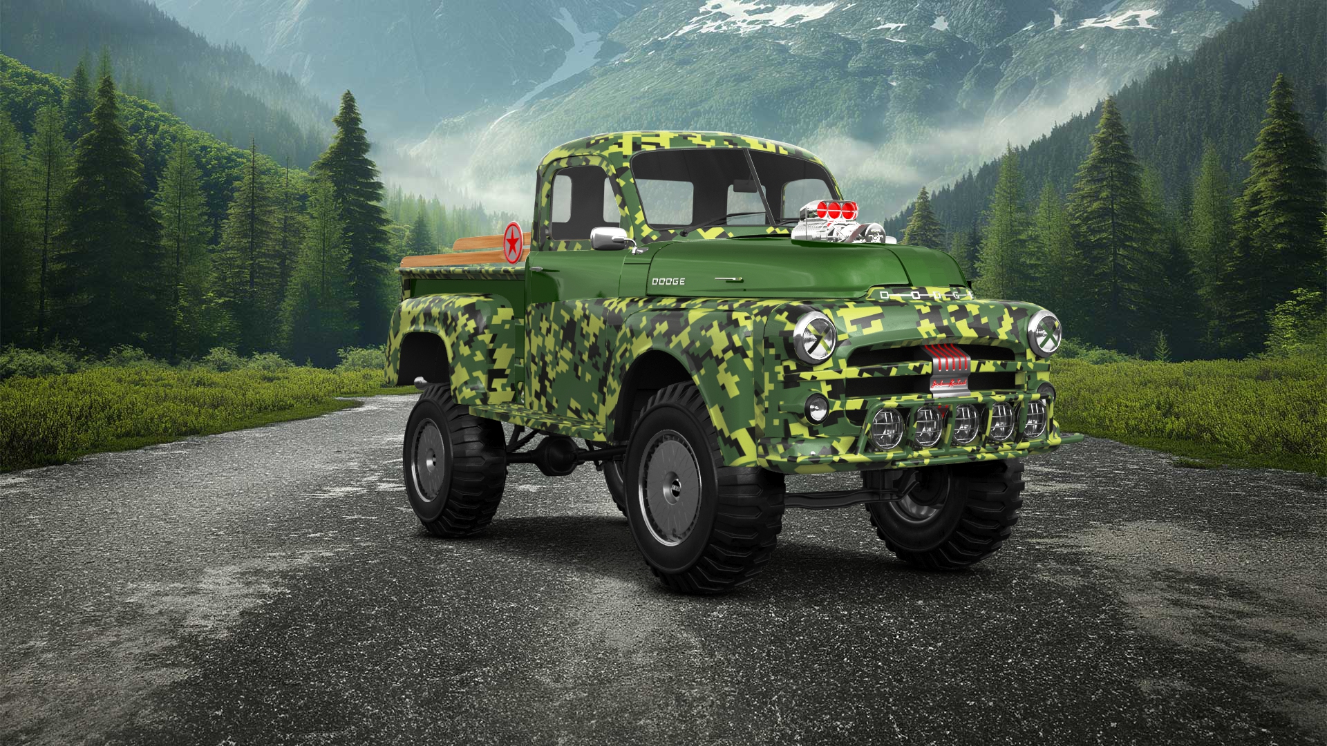 Dodge B Series 2 Door truck 1948 tuning