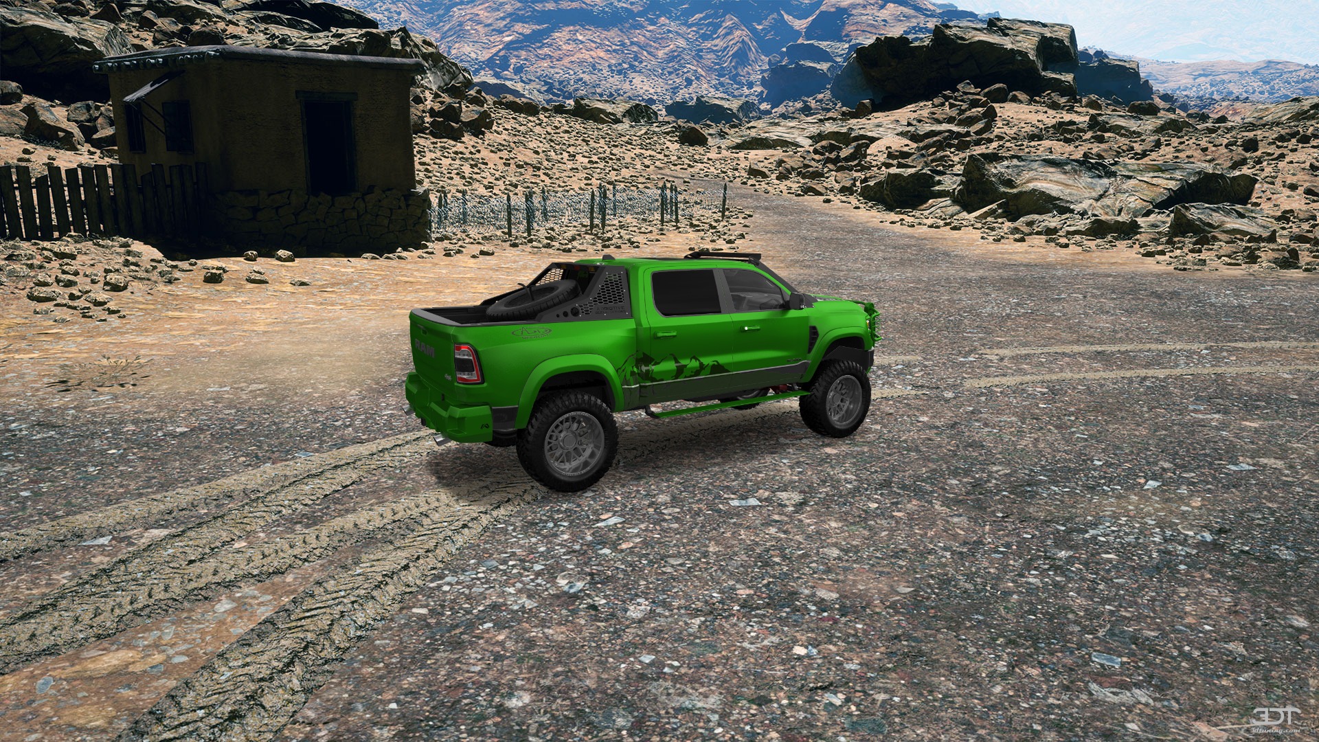 Dodge Ram 1500 TRX 4 Door pickup truck 2021
