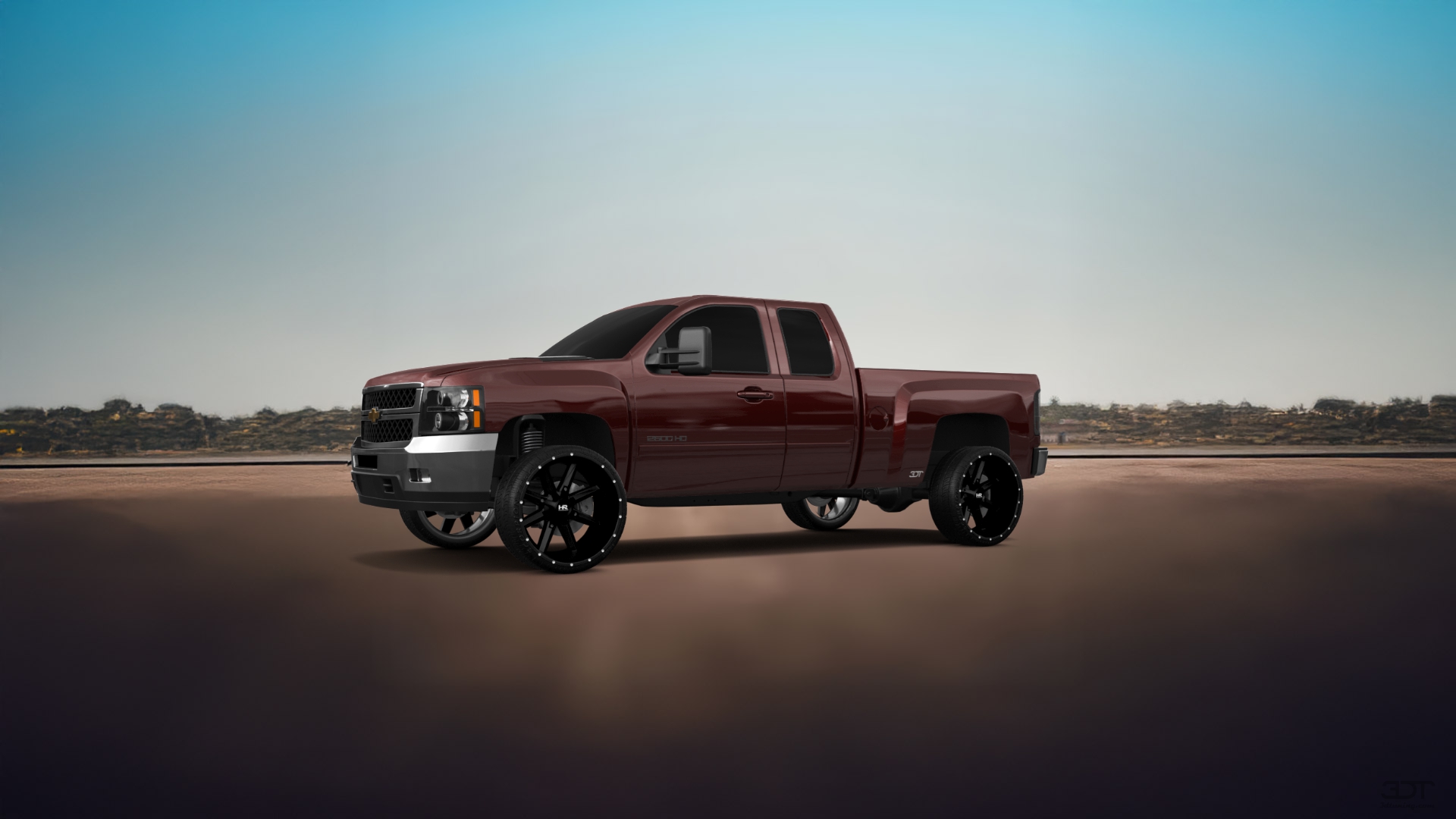Chevrolet Silverado 2500 HD Extended Cab Pickup Truck 2007 tuning