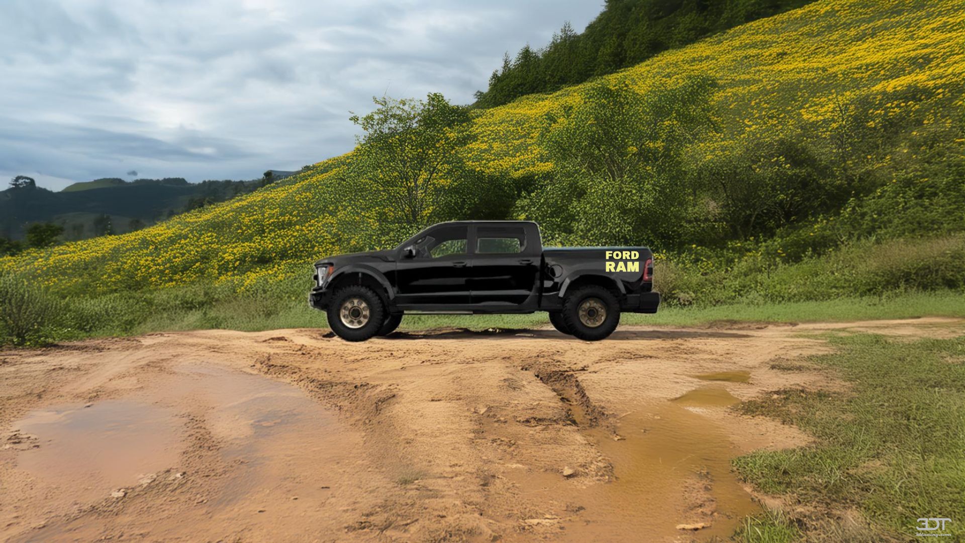 Ford F-150 Raptor 4 Door pickup truck 2021