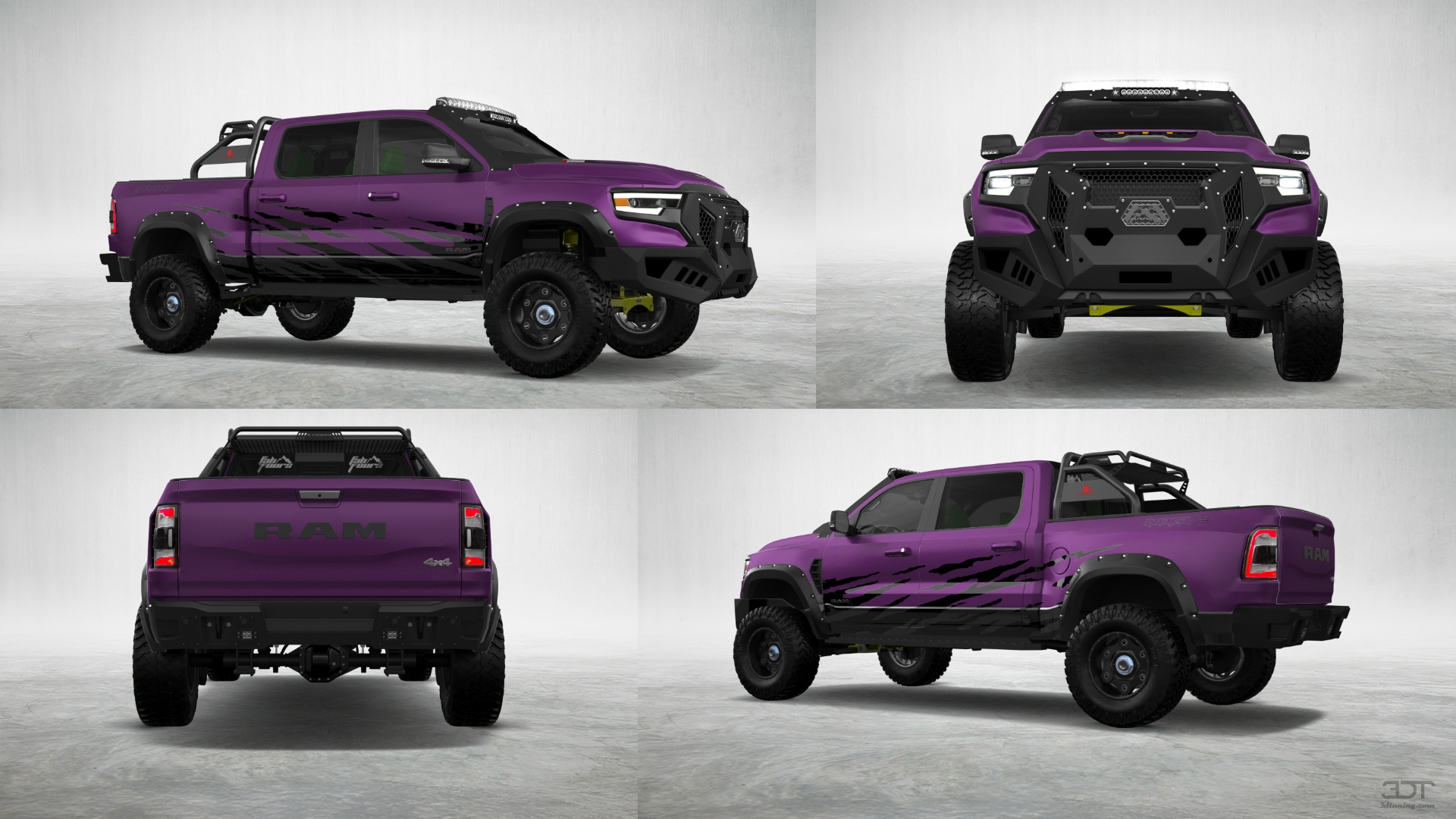 Dodge Ram 1500 TRX 4 Door pickup truck 2021