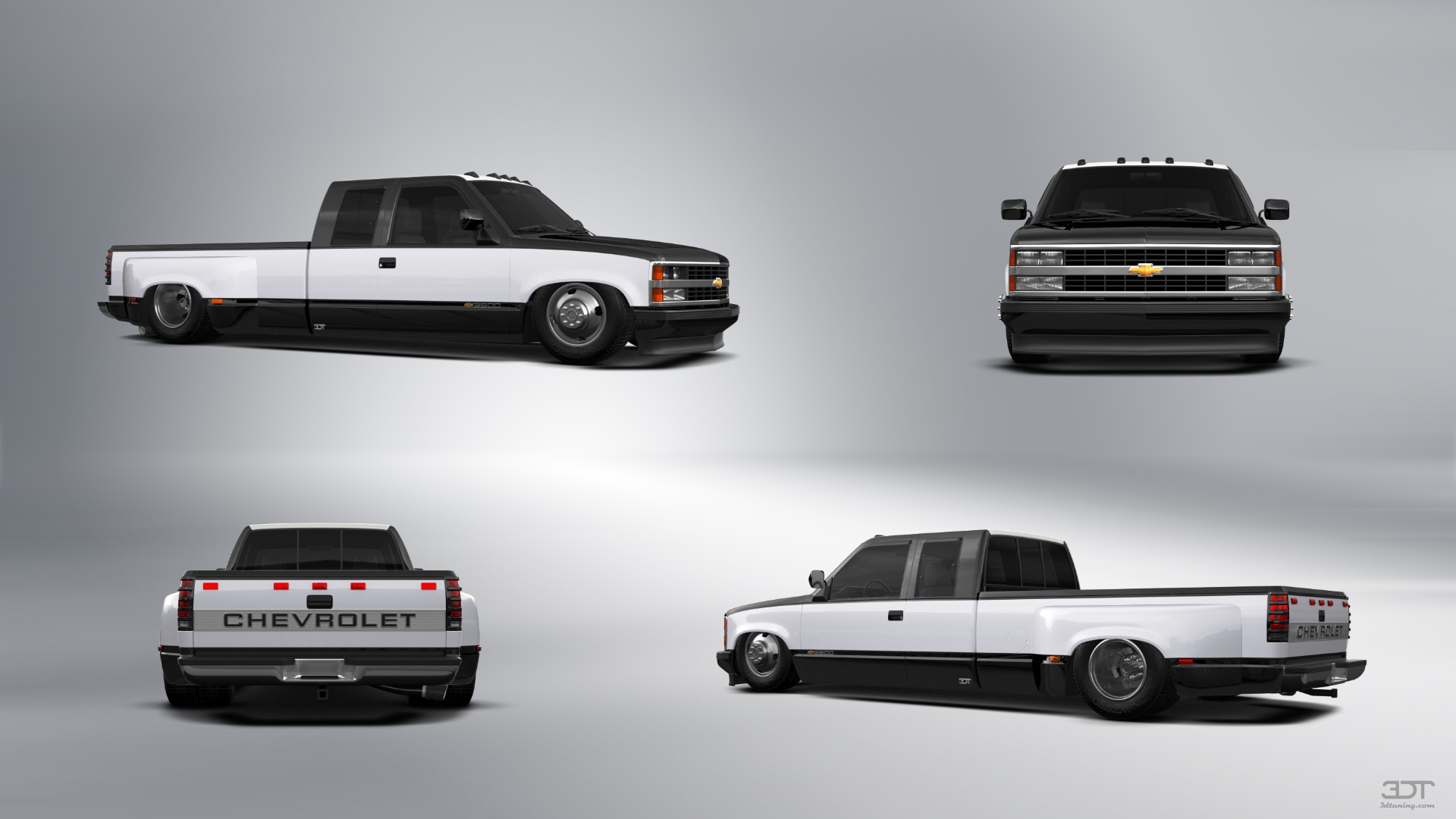 Chevrolet K3500 Extended Cab Pickup Truck 1988 tuning