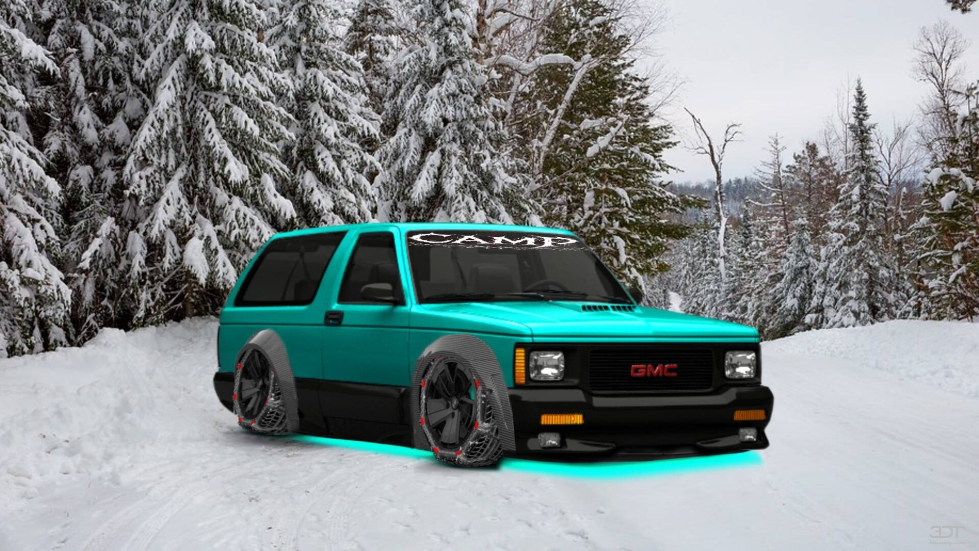 Tuning GMC Typhoon SUV 1993