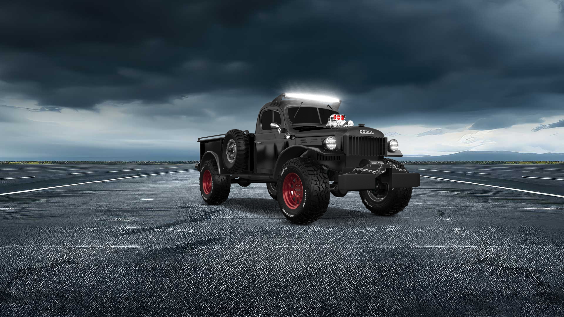 Dodge Power Wagon 2 Door pickup truck 1947