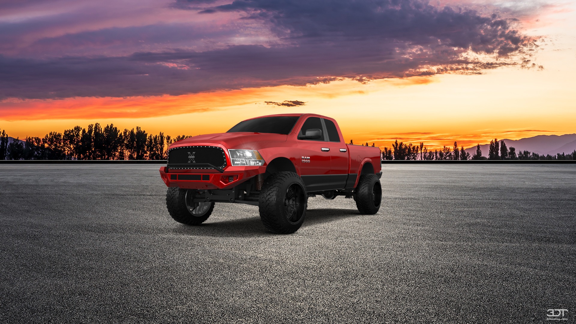 Dodge Ram 1500 Quad-Cab 4 door 2014